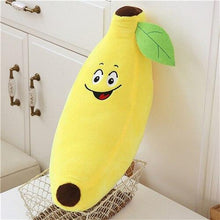 Load image into Gallery viewer, Funny Creative Cartoon Banana Stuffed Soft Pillow Sofa Cushion Baby Lovely Plush Doll Kids Fruit Toys Children Birthday Gifts